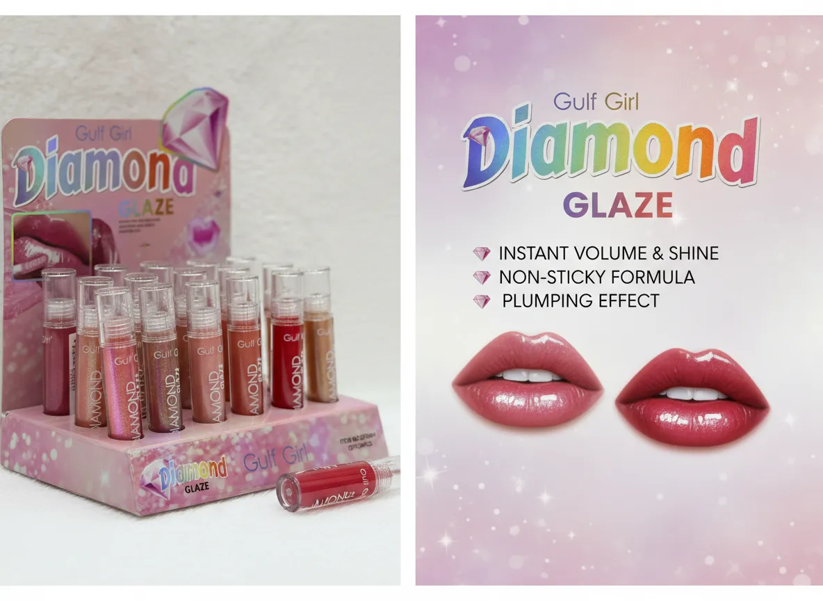 Gulf Girl Diamond Glaze Lip Gloss Set