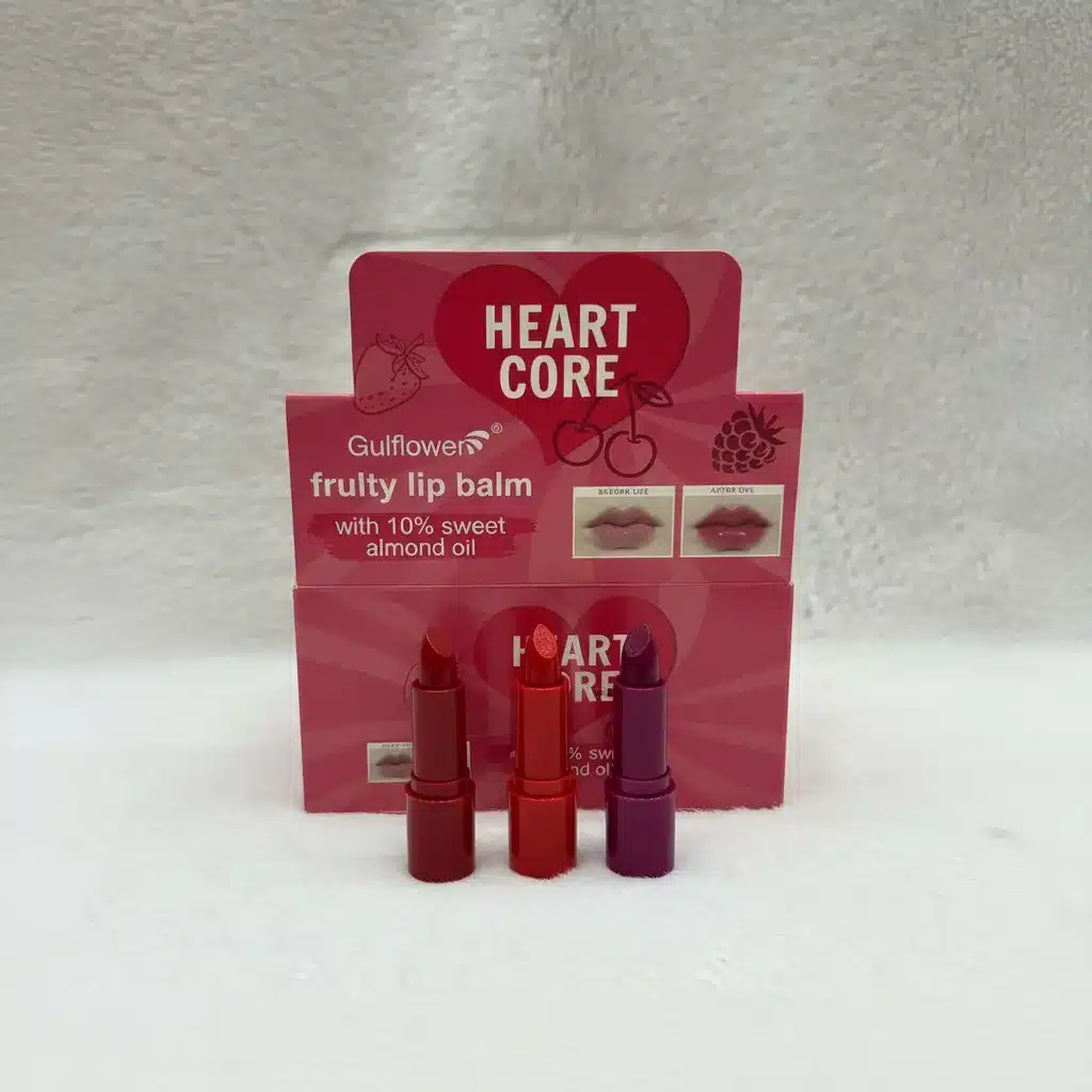 Gulflower Heart Core Fruity Lip Balm