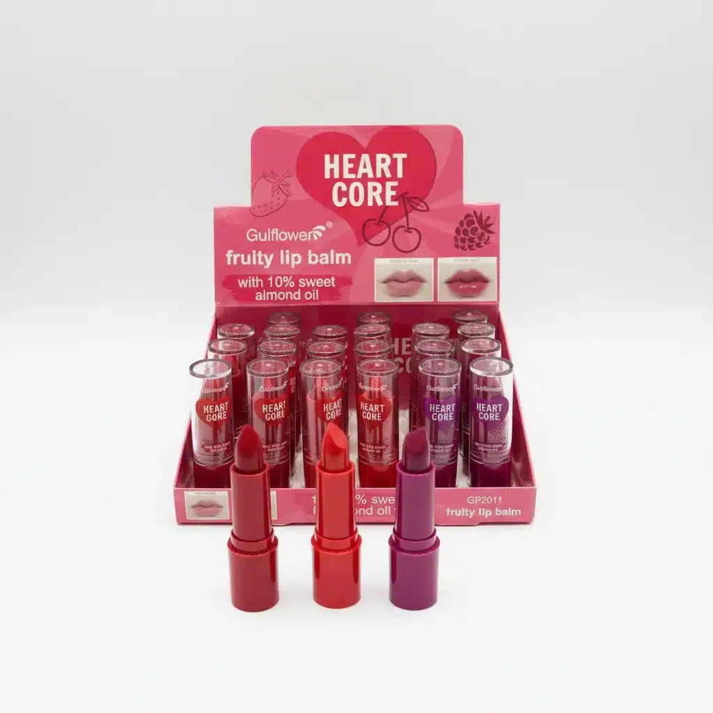 Gulflower Heart Core Fruity Lip Balm