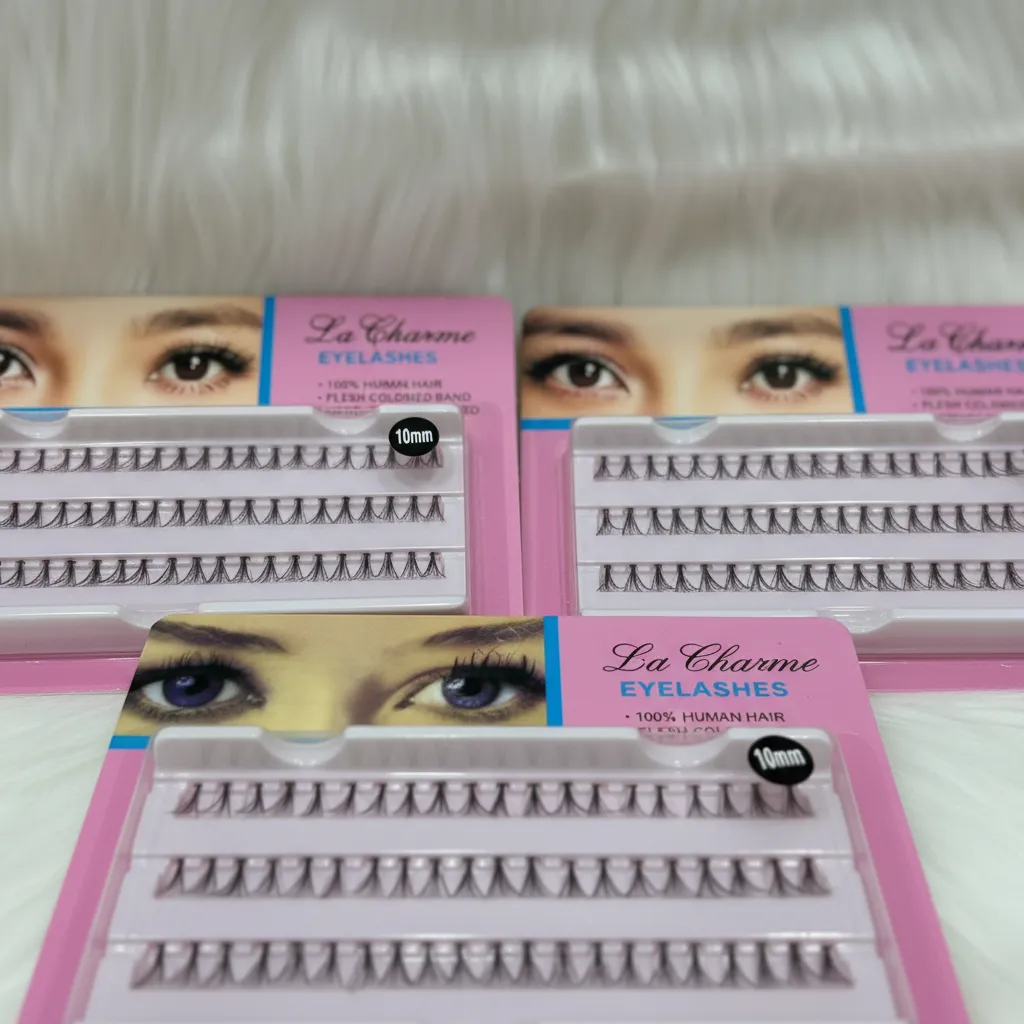 La Charme MN-31 10mm 100% Human Hair Eyelashes