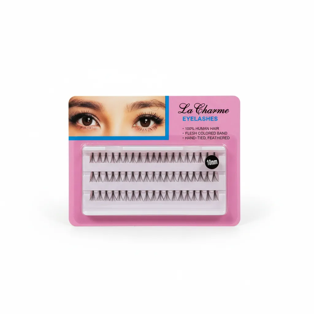 La Charme MN-31 10mm 100% Human Hair Eyelashes