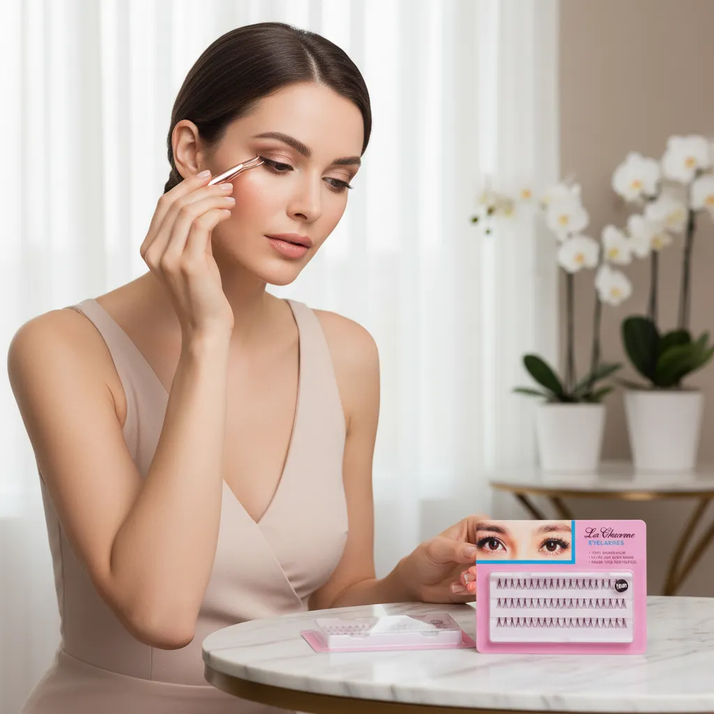 La Charme MN-31 10mm 100% Human Hair Eyelashes