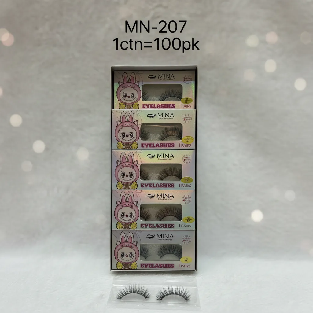Mina 3D False Eyelashes Bulk Pack