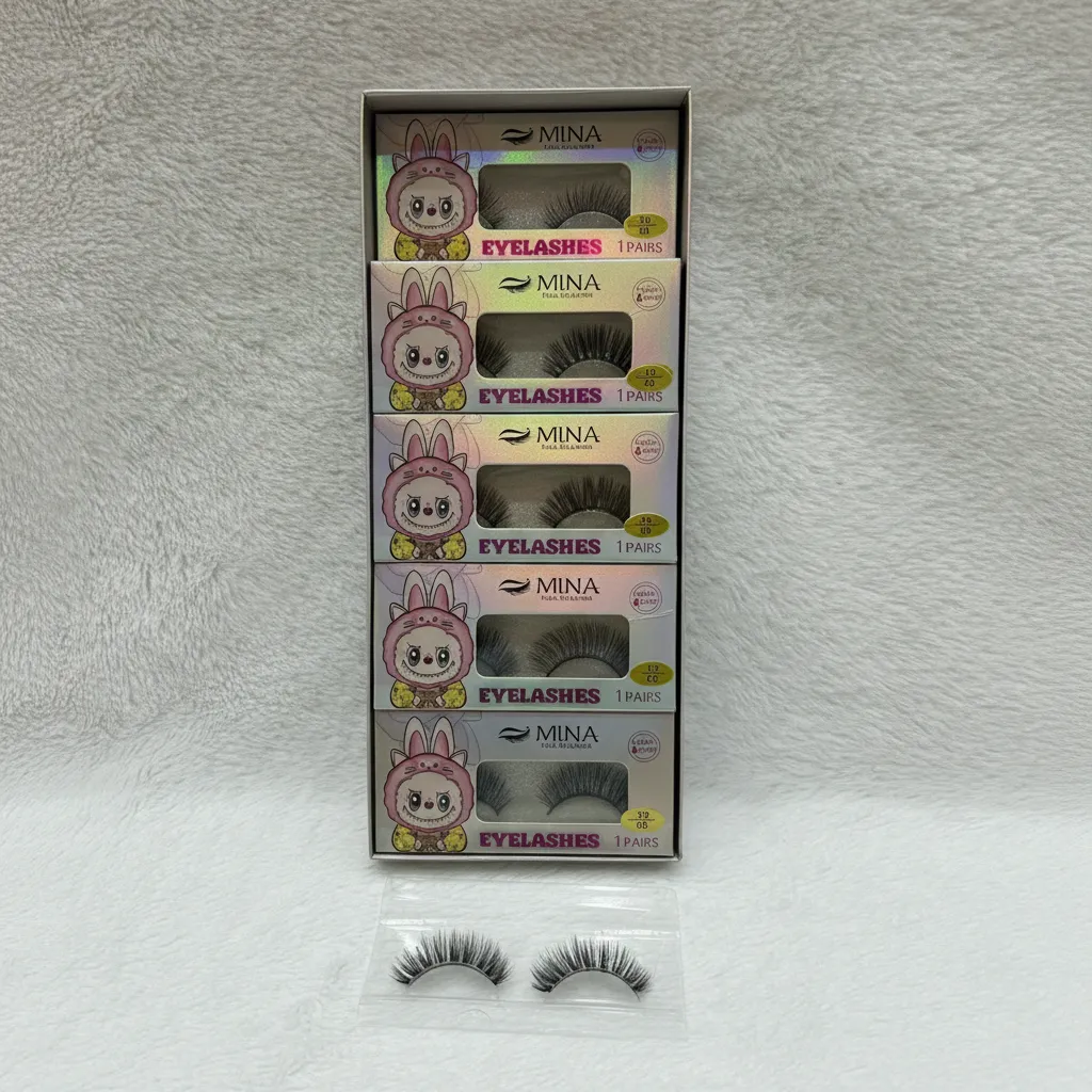 Mina 3D False Eyelashes Bulk Pack